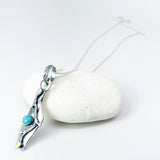 Sterling Silver Twig Necklace | Nature's Wonder Talisman