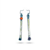 Gunmetal Gold Wabi Sabi Earrings