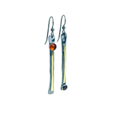 Gunmetal Gold Wabi Sabi Earrings
