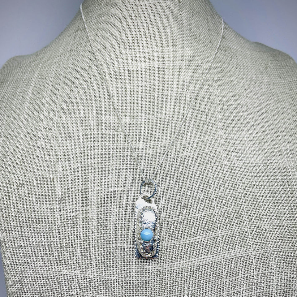 Silver Nugget Necklace