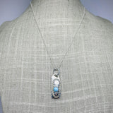 Silver Nugget Necklace