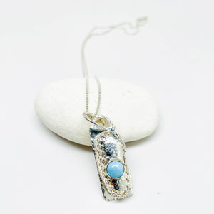 Silver Nugget Necklace