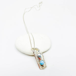 Silver Nugget Necklace
