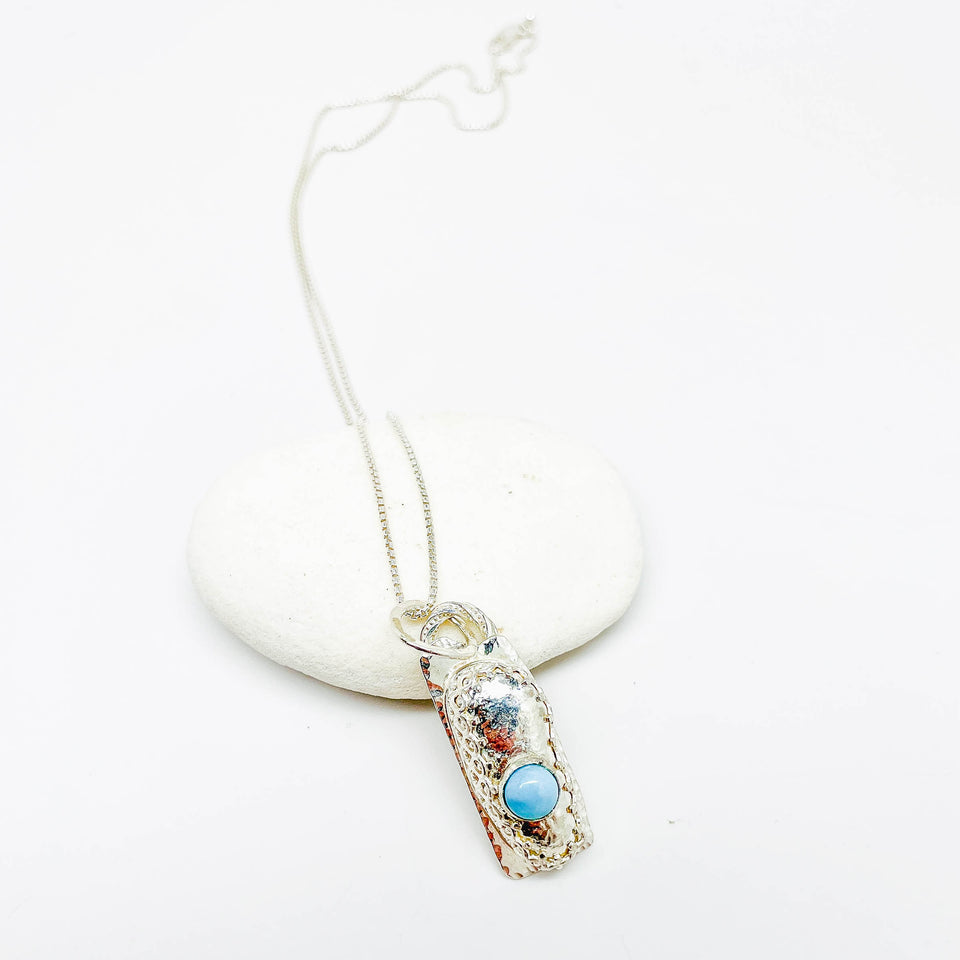 Silver Nugget Necklace