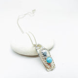 Silver Nugget Necklace