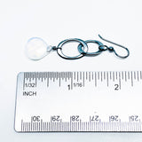 Sterling Silver Opalite Link Earrings