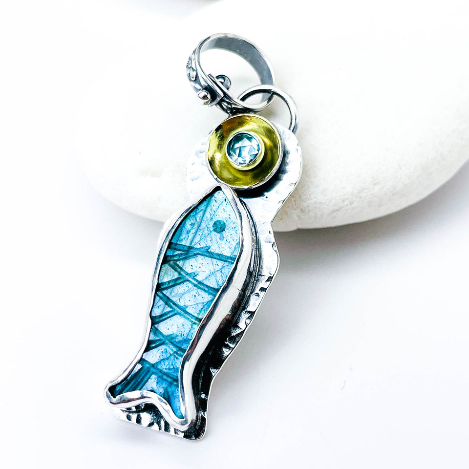 Labradorite Fish Pendants | Stillness Talisman