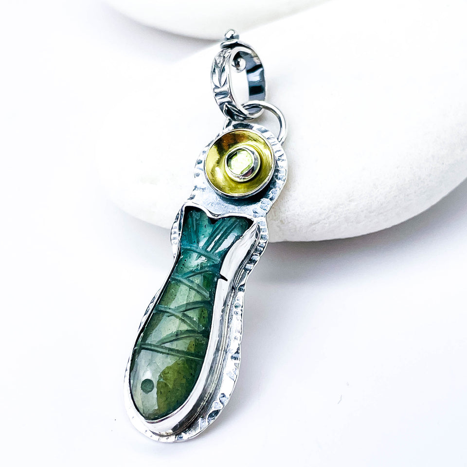 Labradorite Fish Pendants | Stillness Talisman