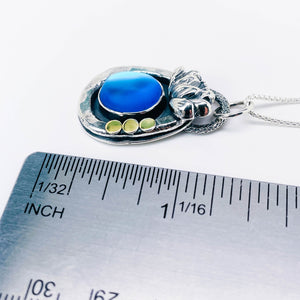 Aurora Crystal Lotus Necklace - Enlightement Talisman
