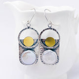 Sterling Silver Pearl Earrings - Harmony Talisman