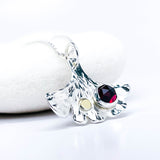 Sterling Silver Ginkgo Pendants | Ginkgo Soul Resilience Talisman