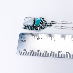 Sterling Silver Sea Glass Pendant Necklace - Touchstone Talisman
