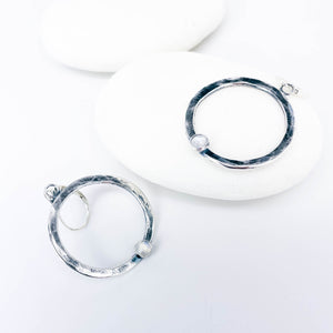 Sterling Silver Hoop Earrings - Creation Talisman
