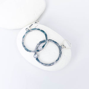 Sterling Silver Hoop Earrings - Creation Talisman