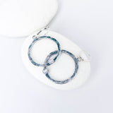 Sterling Silver Hoop Earrings - Creation Talisman