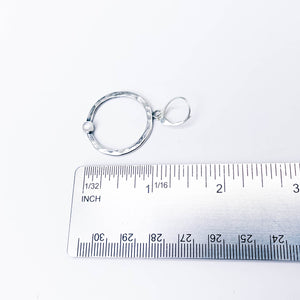 Sterling Silver Hoop Earrings - Creation Talisman