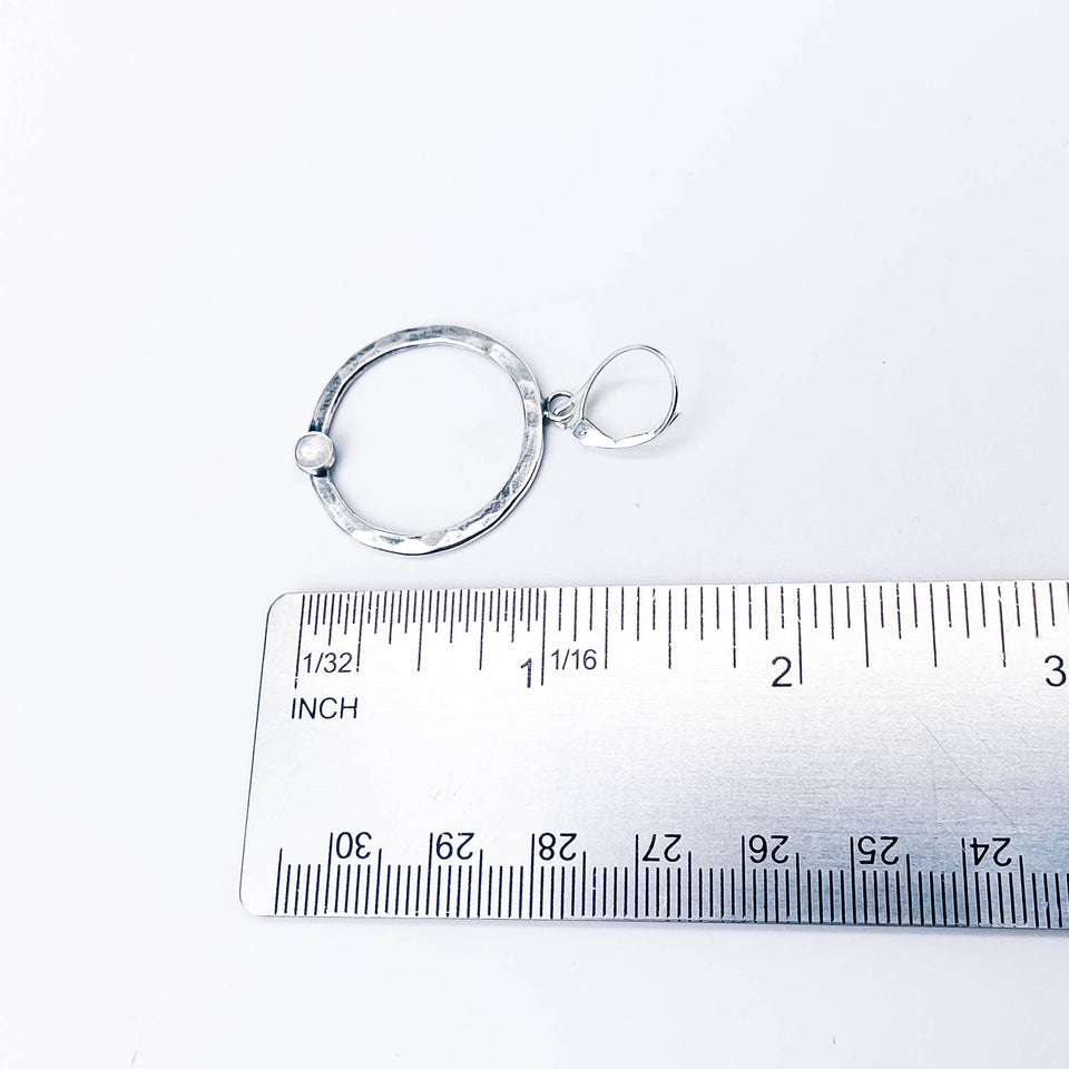 Sterling Silver Hoop Earrings - Creation Talisman