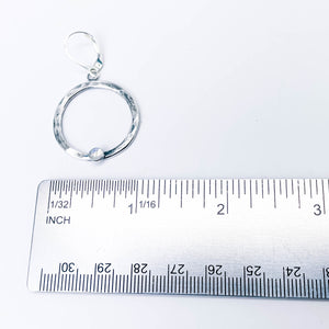 Sterling Silver Hoop Earrings - Creation Talisman
