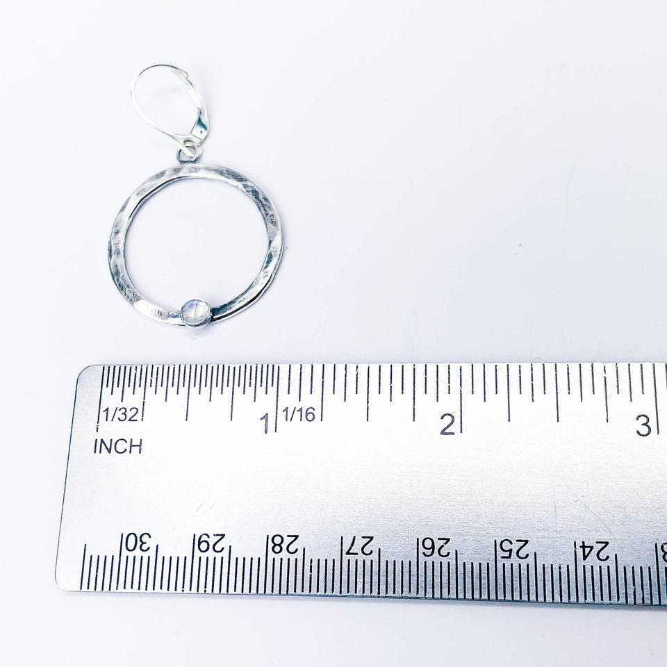 Sterling Silver Hoop Earrings - Creation Talisman