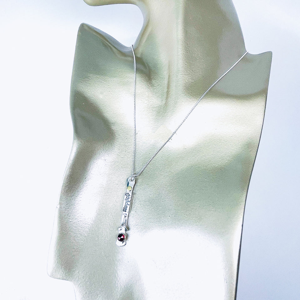 Sterling Silver Necklaces "Words of Wisdom Totem Collection"