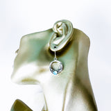 Sterling Silver Chalcedony Nest Earrings