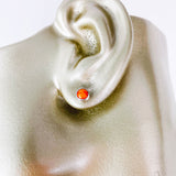 Petite Sterling Silver Stud Earrings With Stones