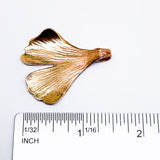 Bronze Ginko Leaf Pendant