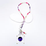 Amethyst Inner Warrior Pendant Necklace