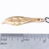 Bronze Leaf Pendant – Whispers of the Forest