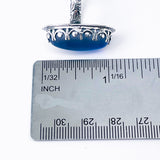 Sterling Silver Aurora Crystal Ring Size