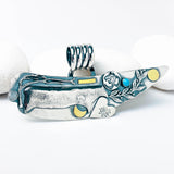 Sacred Mooo/Ommm Talisman Pendant - DawnsArtisanJewelry.com