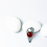 Ember Heart Ignition Talisman Pendant - DawnsArtisanJewelry.com