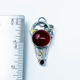 Ember Heart Ignition Talisman Pendant - DawnsArtisanJewelry.com