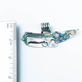 Sacred Mooo/Ommm Talisman Pendant - DawnsArtisanJewelry.com
