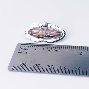 Sterling Silver Jasper Post Earrings
