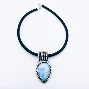 Larimar Pendant Necklace