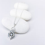 Sterling Silver Divine Feminine Pendant Necklace - DawnsArtisanJewelry.com