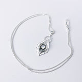 Sterling Silver Divine Feminine Pendant Necklace - DawnsArtisanJewelry.com