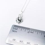 Sterling Silver Divine Feminine Pendant Necklace - DawnsArtisanJewelry.com