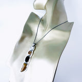 Sterling Silver Bronze Rose Necklace - Eternal Bloom Talisman