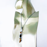 Sterling Silver Bronze Rose Necklace - Eternal Bloom Talisman