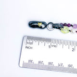 Recycled Sterling Pendant Beaded Necklace - Earth's Song Talisman