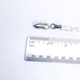 Recycled Sterling Pendant Necklace - Talisman of Becoming