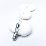 Recycled Sterling Pendant Necklace - Talisman of Becoming