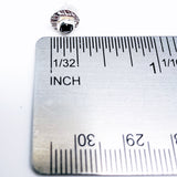 Small Garnet Post Earrings - DawnsArtisanJewelry.com
