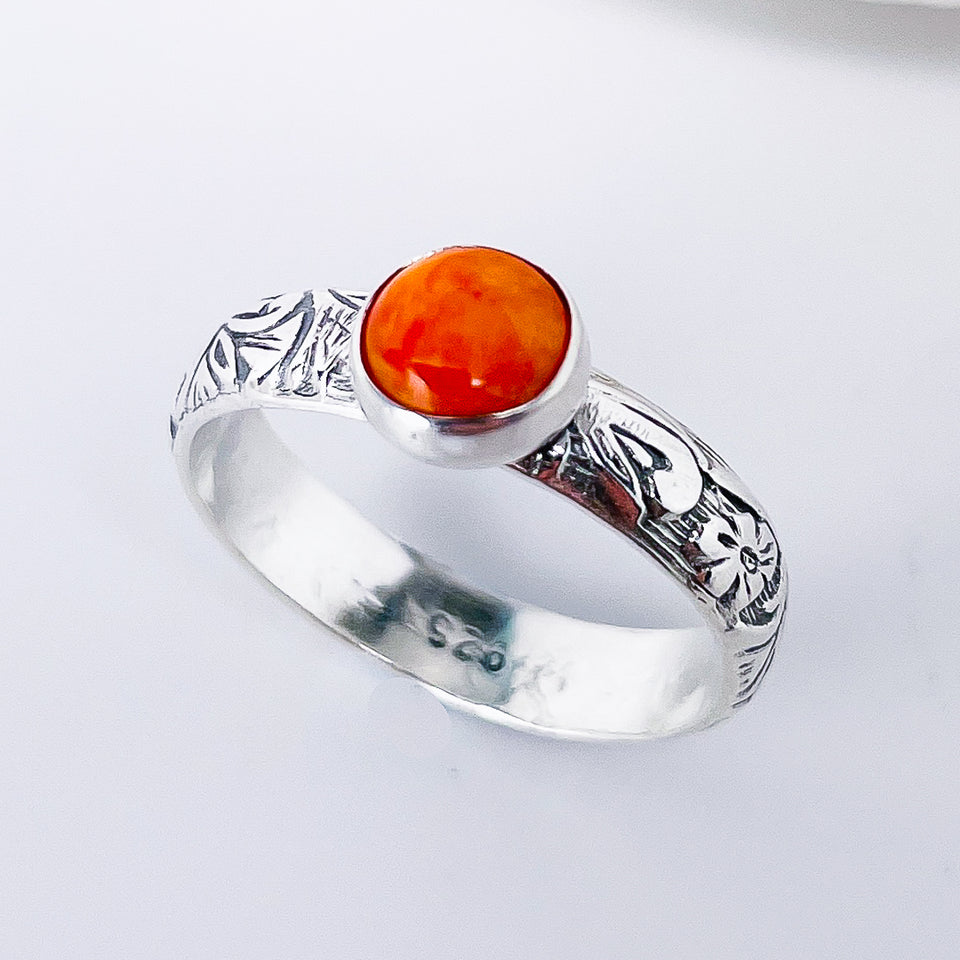 Petite Sterling Silver Ring - Harmony Talisman