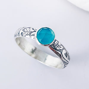 Petite Sterling Silver Ring - Harmony Talisman