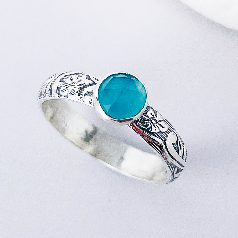 Petite Sterling Silver Ring - Harmony Talisman