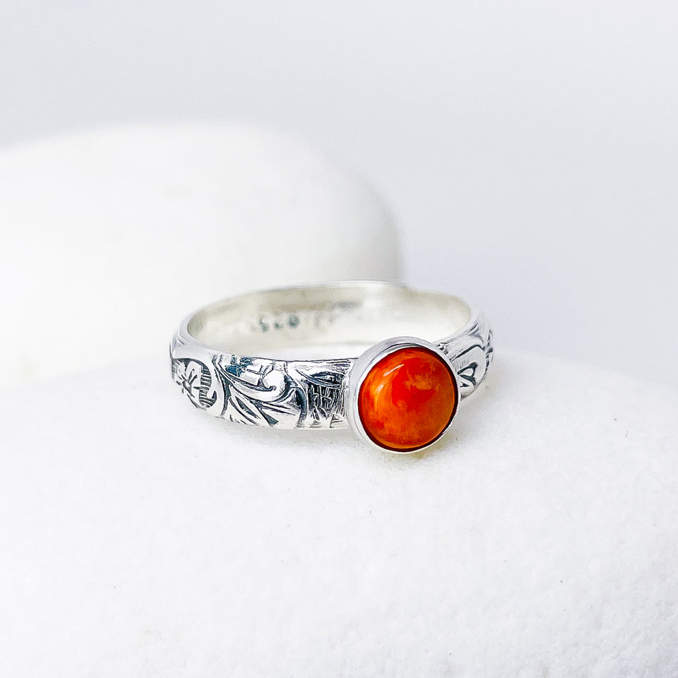 Petite Sterling Silver Ring - Harmony Talisman