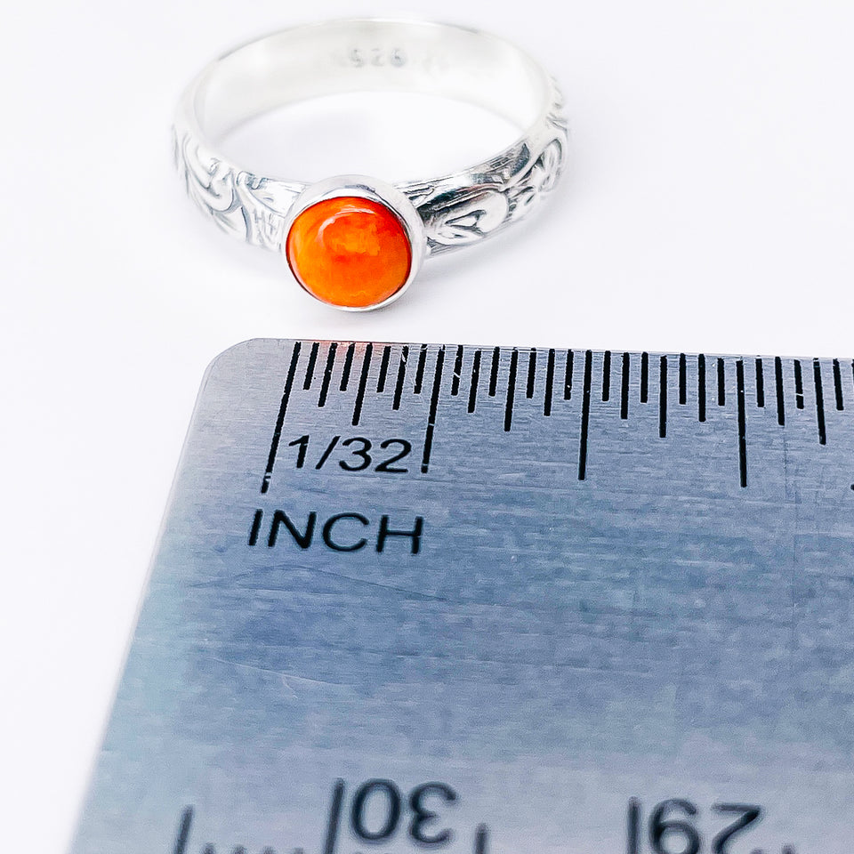 Petite Sterling Silver Ring - Harmony Talisman